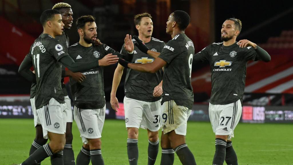 PL: Manchester United Beat Sheff Utd to Set a Record of 10 Away Win