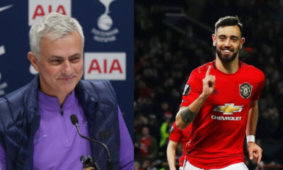 Bruno Fernandes and Jose Mourinho win Premier League Monthly Awards