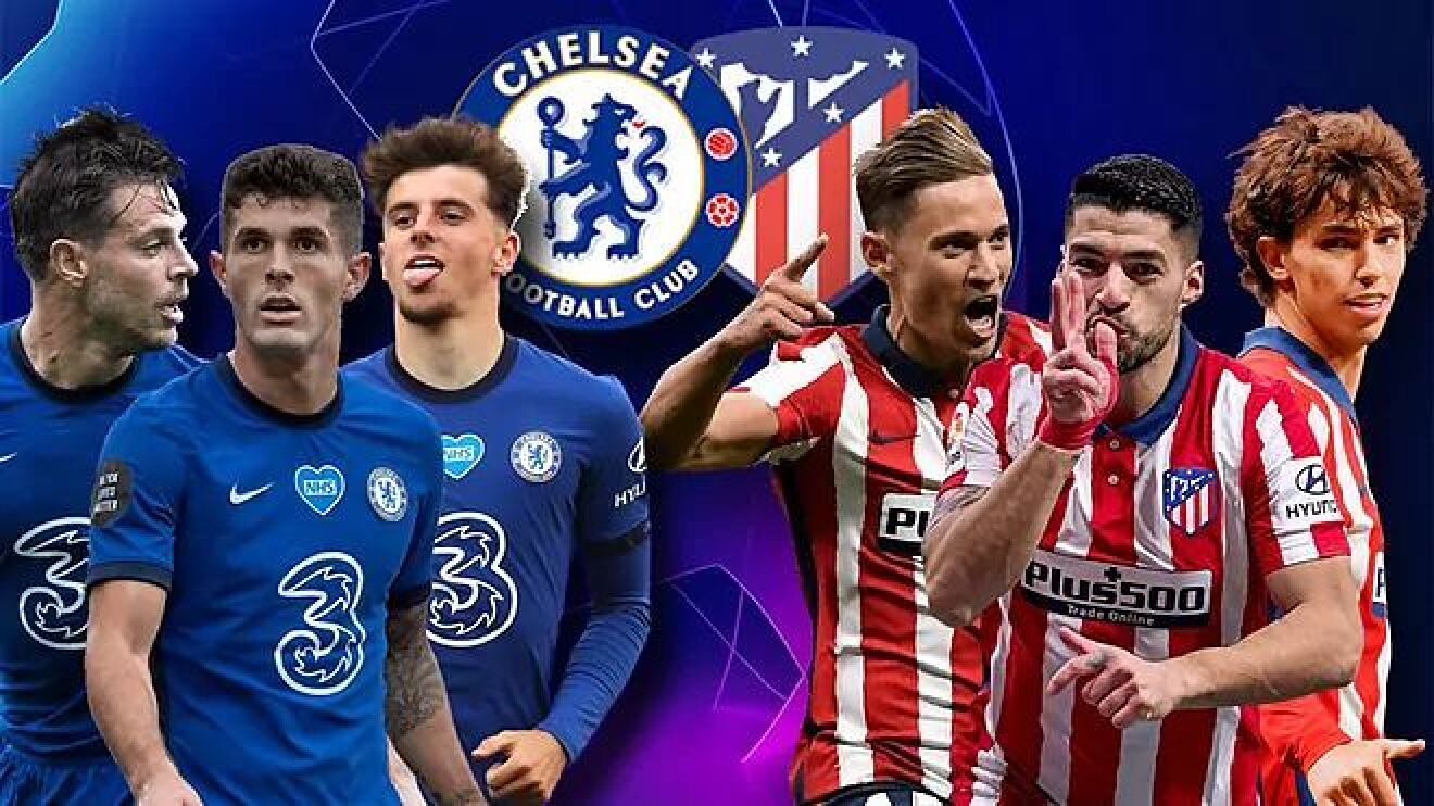 Chelsea Fc Vs Atletico Madrid 2 0 Luis Suarez Kicked Out Of Champions League Latest Sports News In Ghana Sports News Around The World