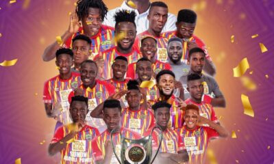 GPL: Hearts of Oak Confirmed Champions After Kotoko Lost To Bechem United Since 2009