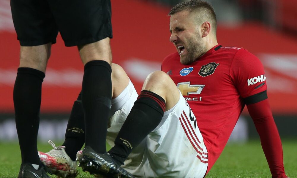 It has been revealed Luke Shaw too injured his ribs.