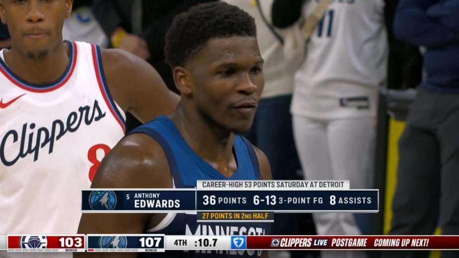 Anthony Edwards Drains the Clippers in a Thrilling Finish