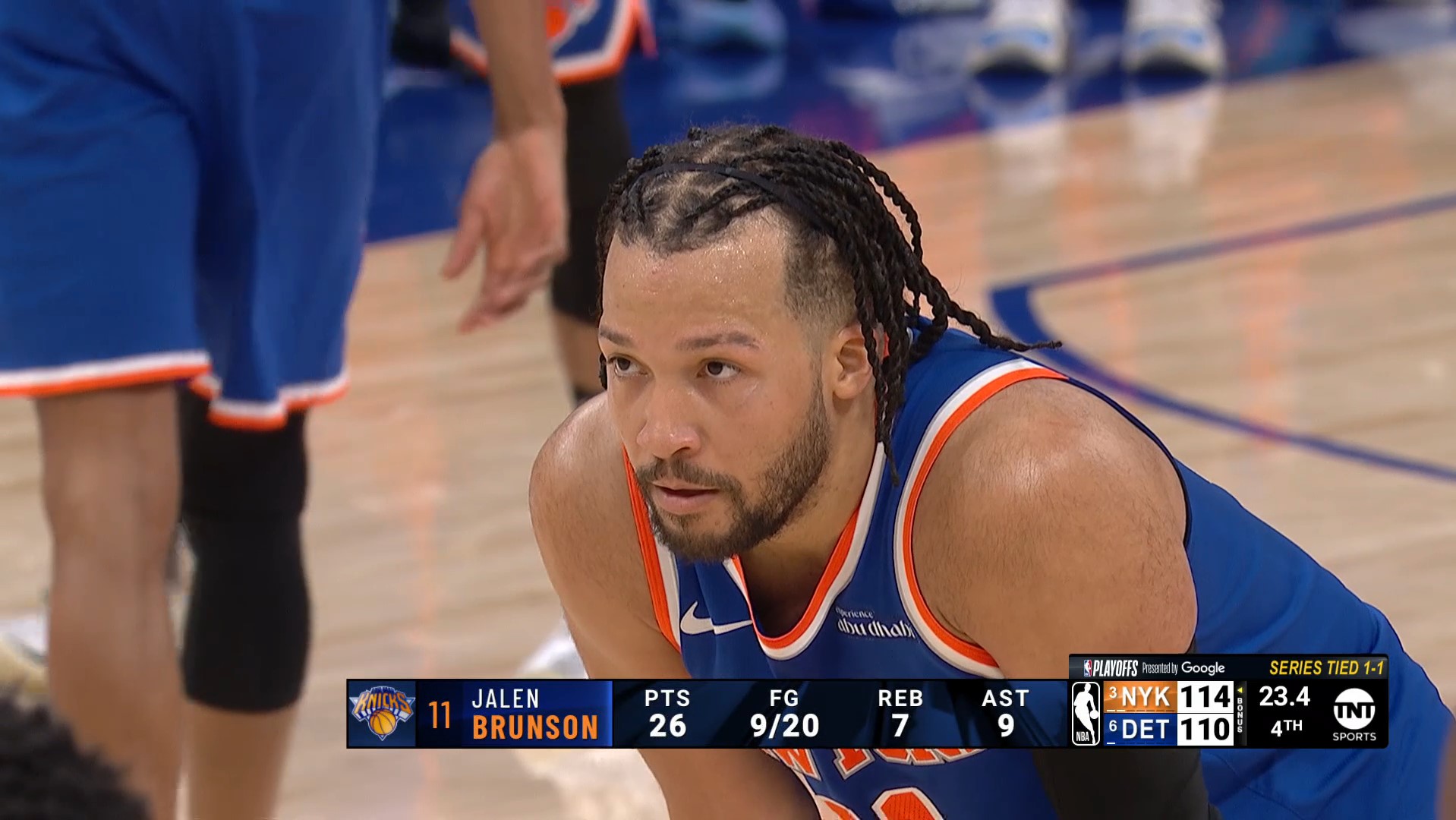 Jalen Brunson Silences Pistons Fans with Impressive Performance