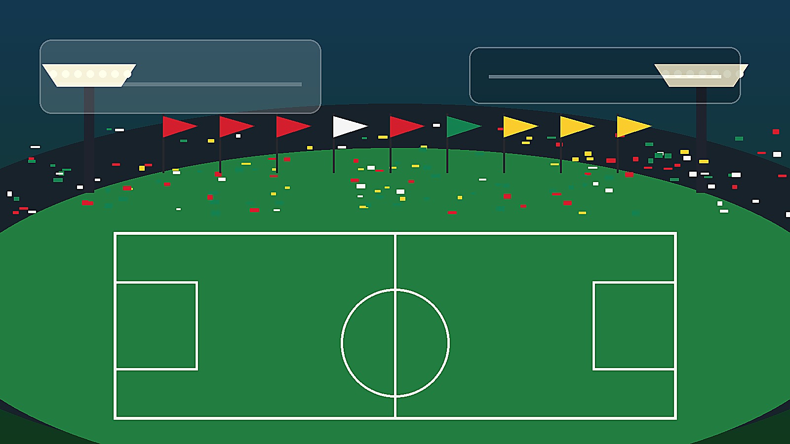 Original Sportsfila editorial illustration for Australia vs Türkiye World Cup recap; no third-party photo rights used.