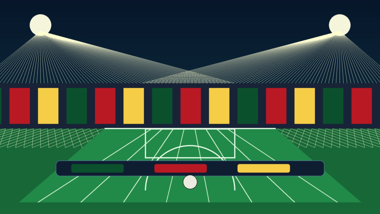 Original Sportsfila editorial illustration for Portugal vs DR Congo World Cup preview