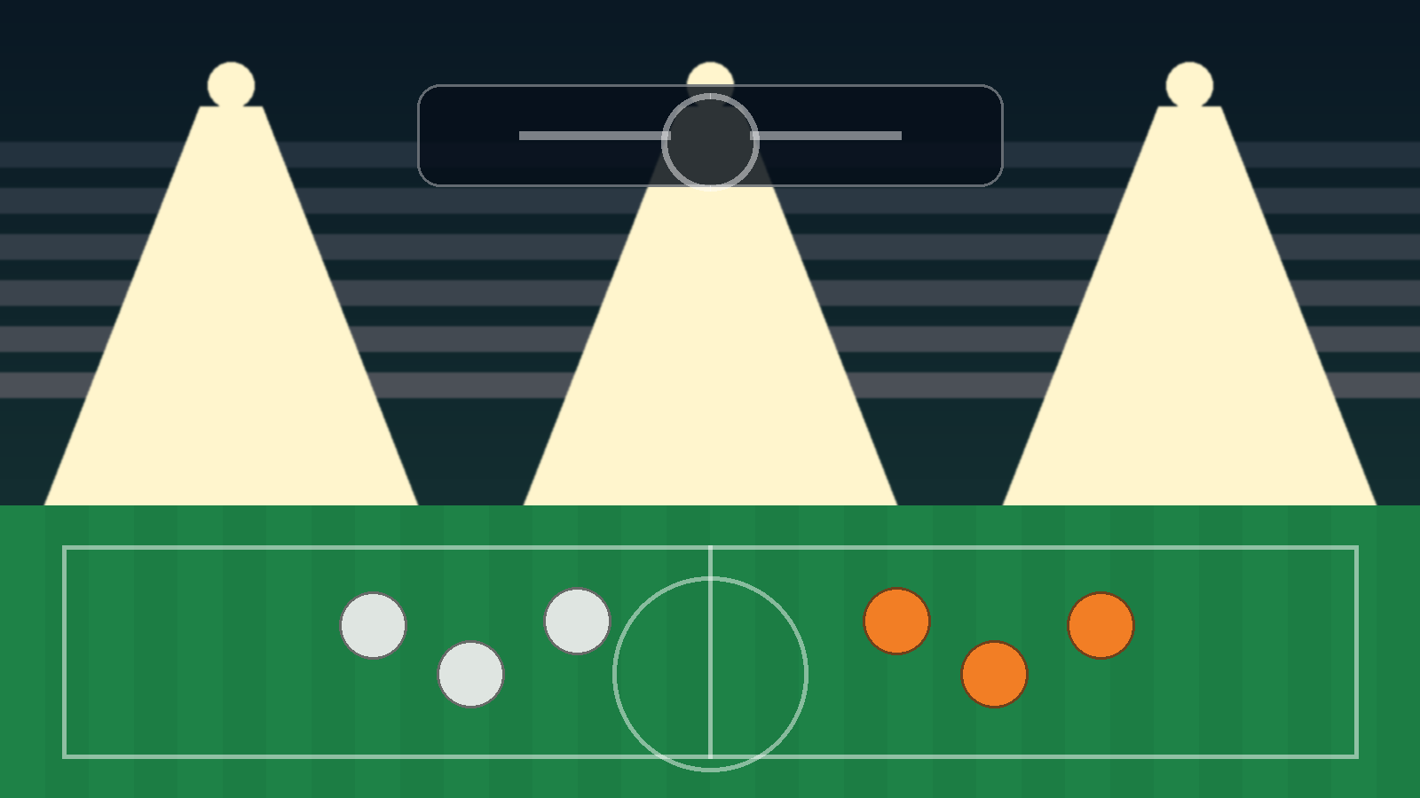 Original Sportsfila editorial illustration for a Germany vs Ivory Coast World Cup preview with abstract football tactics.